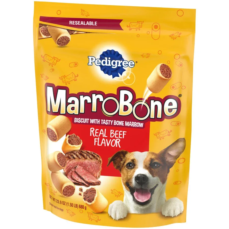 Pedigree Marrobone Dog Treat Regular Beef 24 oz
