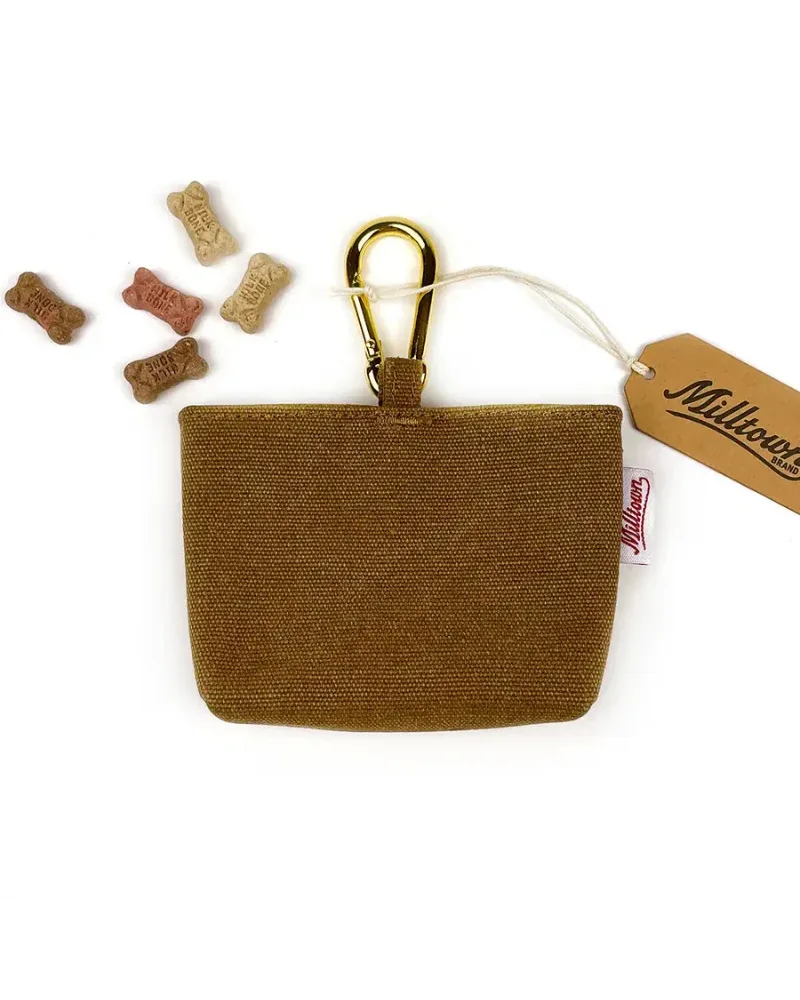 Washed Canvas Treat Pouch