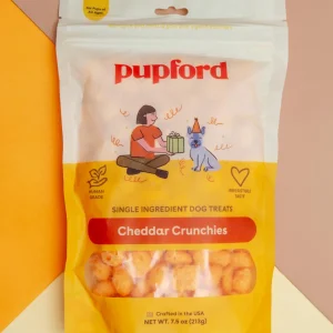 Cheddar Cheese Crunchies Dog Treats