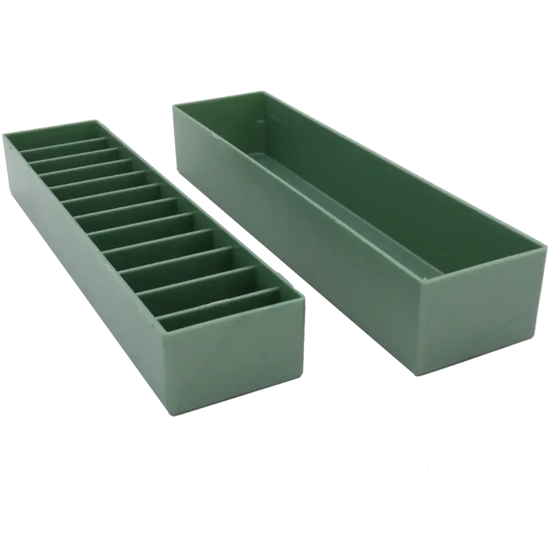 Wide Blade Case Green by Laube