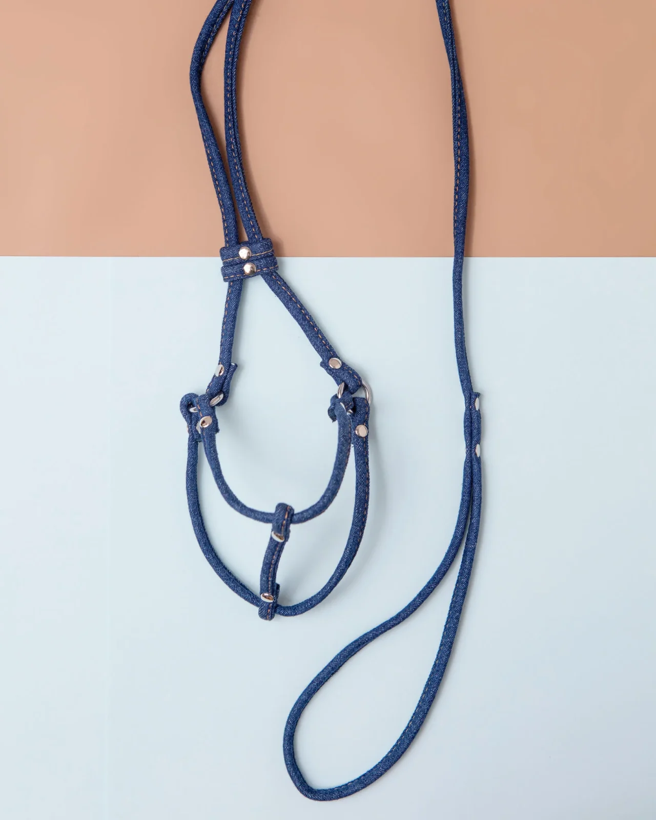 Denim Step-In Adjustable Dog Harness (Made in the USA) - Image 2