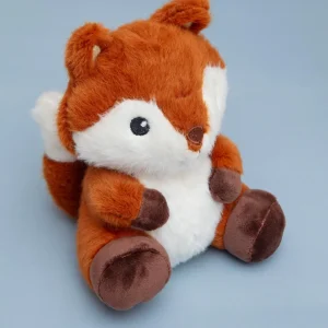 Fin the Fox Ball Plush Dog Toy