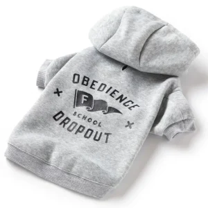 Obedience School Dropout Dog Hoodie (FINAL SALE)