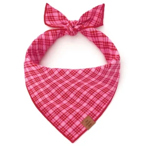 HTH x TFD Katherine Plaid Dog Bandana (Made in the USA)