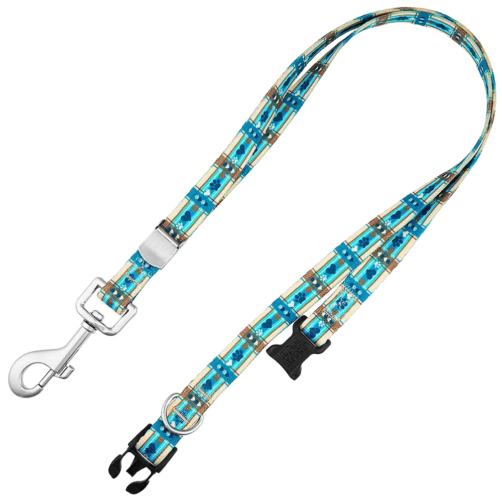 24" Polyester Loop Paws & Plaid by Groom Loop