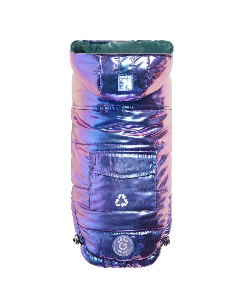 Recycled Arctic Dog Parka in Iridescent (FINAL SALE) - Image 2
