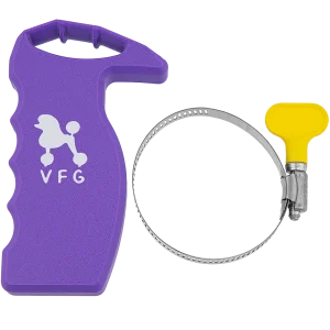 Furm Grip Dryer Handle Purple by Vanity Fur