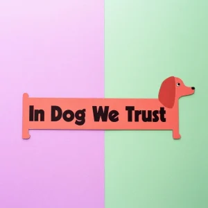In Dog We Trust Magnet