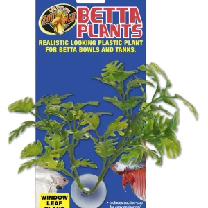 Zoo Med Betta Plant Window Leaf Green