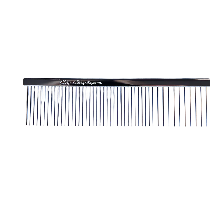 7.5" Fine/Coarse Greyhound Buttercomb by Chris Christensen - Image 2