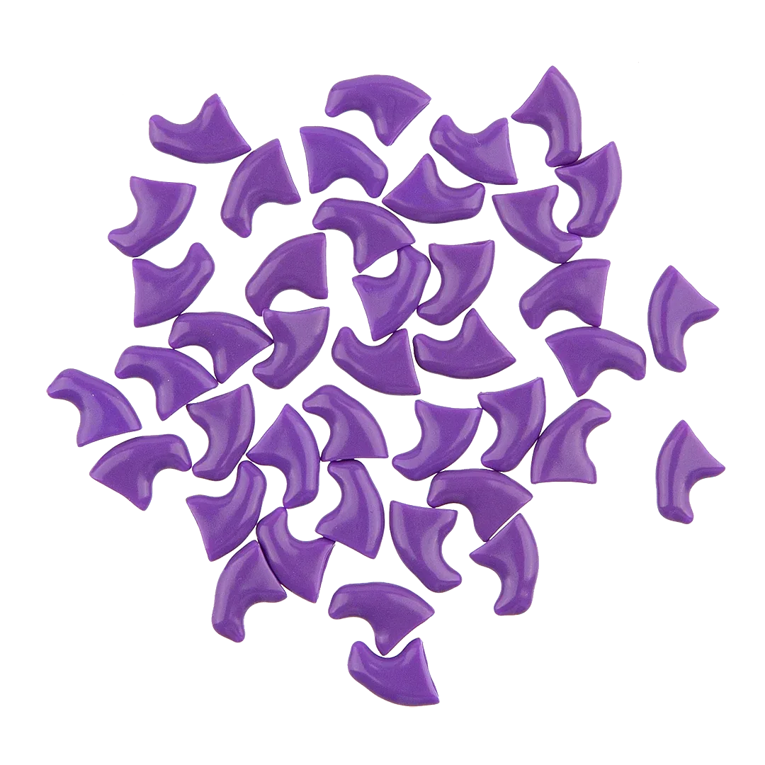 Purple Feline Large Nail Caps by Soft Claws - Image 2