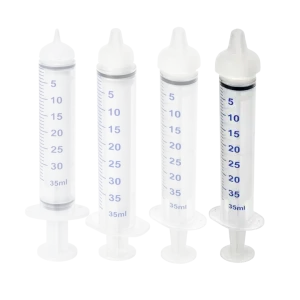 Large Threaded Syringe Nipple Feeders, 35ml (2-Pack) by Puppywarmer
