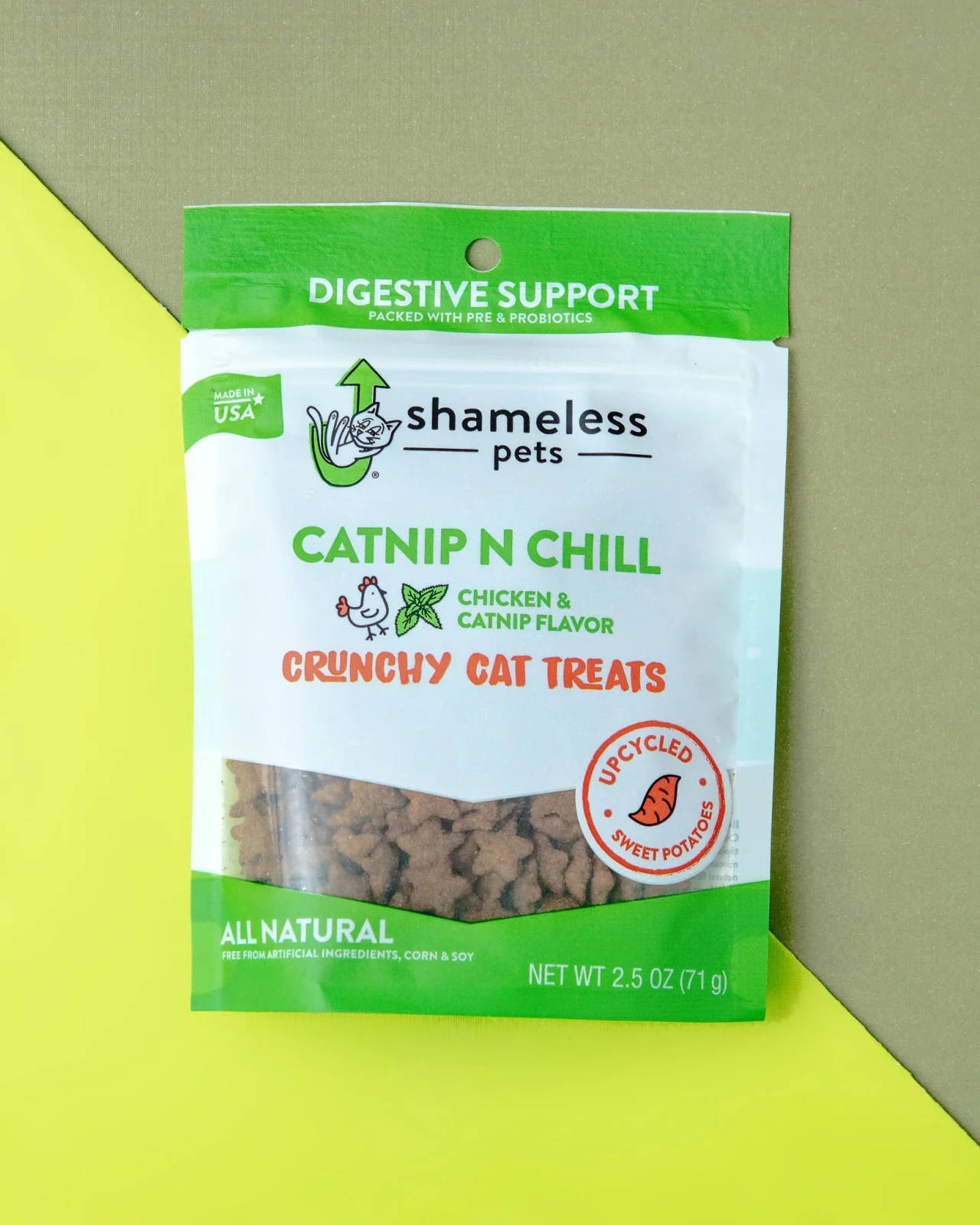 Catnip N Chill Crunchy Cat Treats