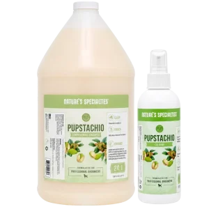 Pupstachio Conditioning Shampoo Gallon and Cologne 8oz by Nature's Specialties