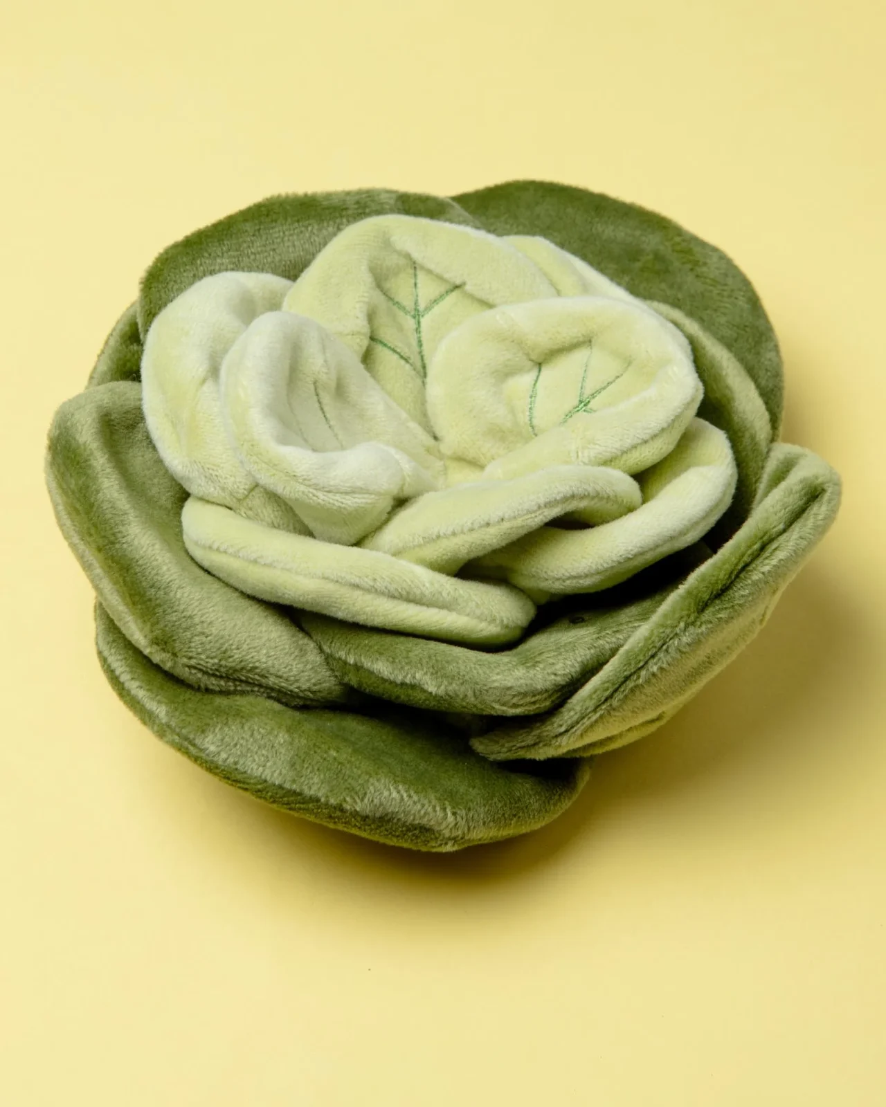Plush Cabbage Snuffle Dog Toy