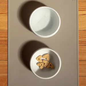 Silicone Dog Feeding Mat in Grey