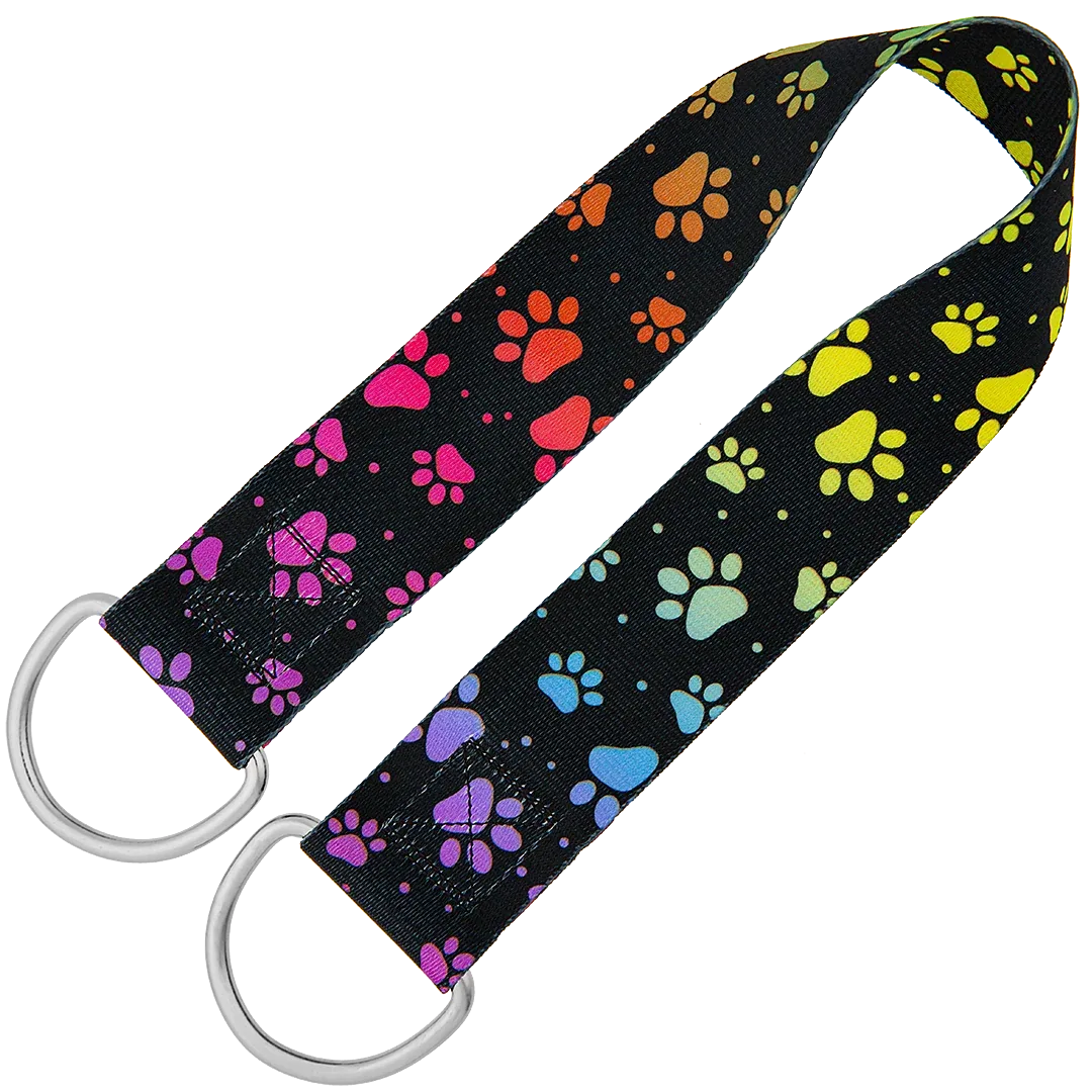 25″ Belly Band Rainbow Pretty Paws by Groom Loop