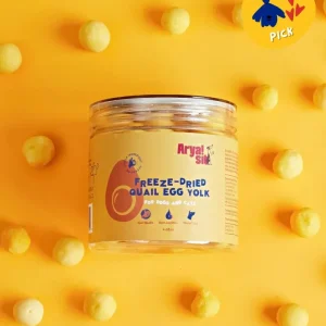 Freeze-Dried Quail Egg Yolk Treat for Dogs & Cats