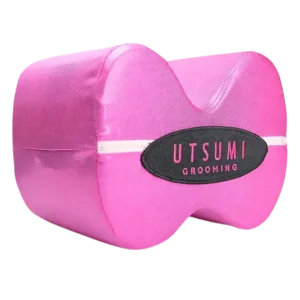 Pink Poodle Pillow Large by Utsumi