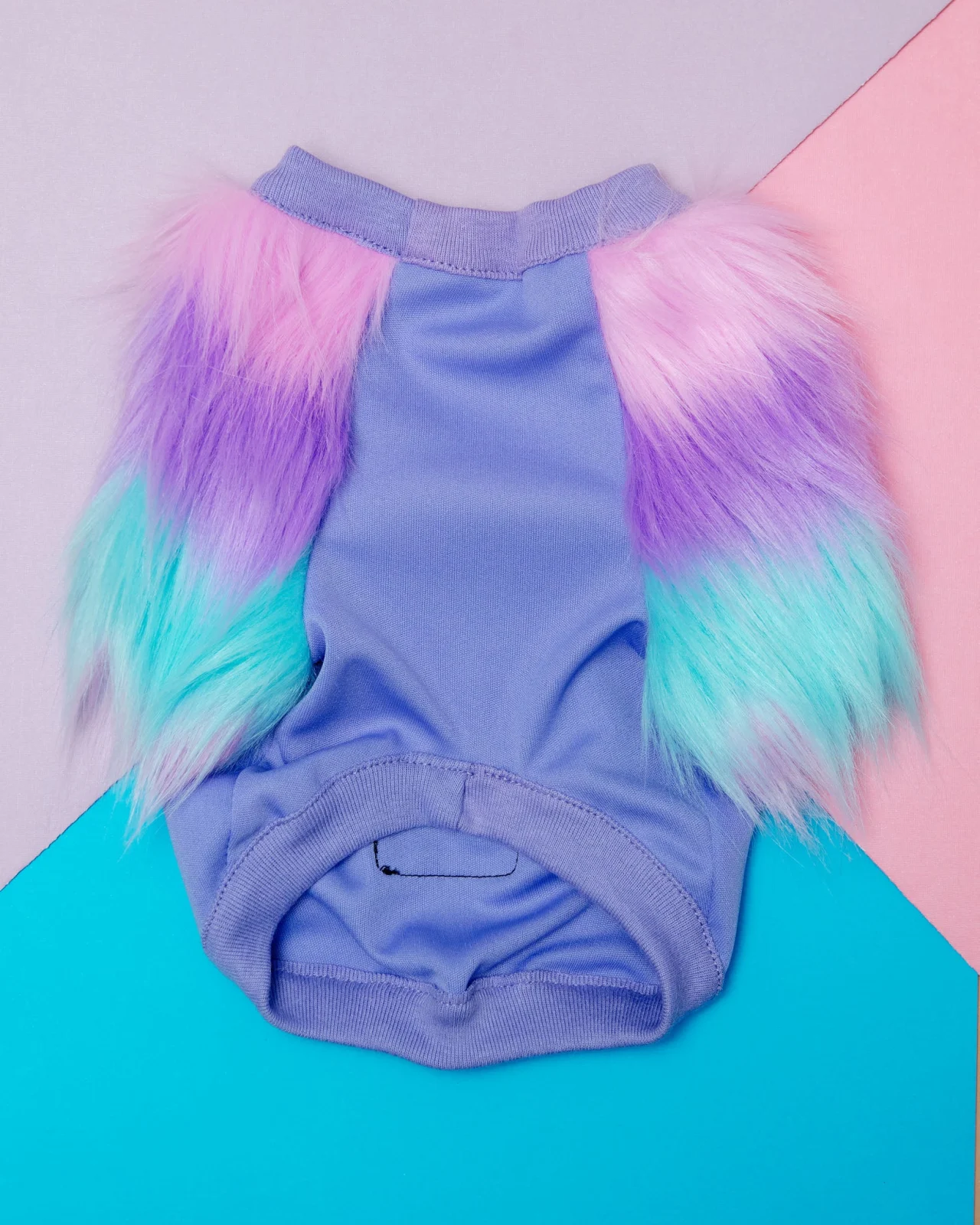 Bubblegum Faux-Fur Pullover Top <>