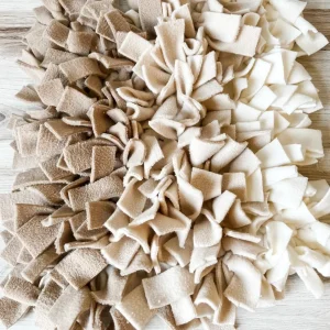 Interactive Nosework Dog Snuffle Mat in Toasted Coconut (Made in the USA)