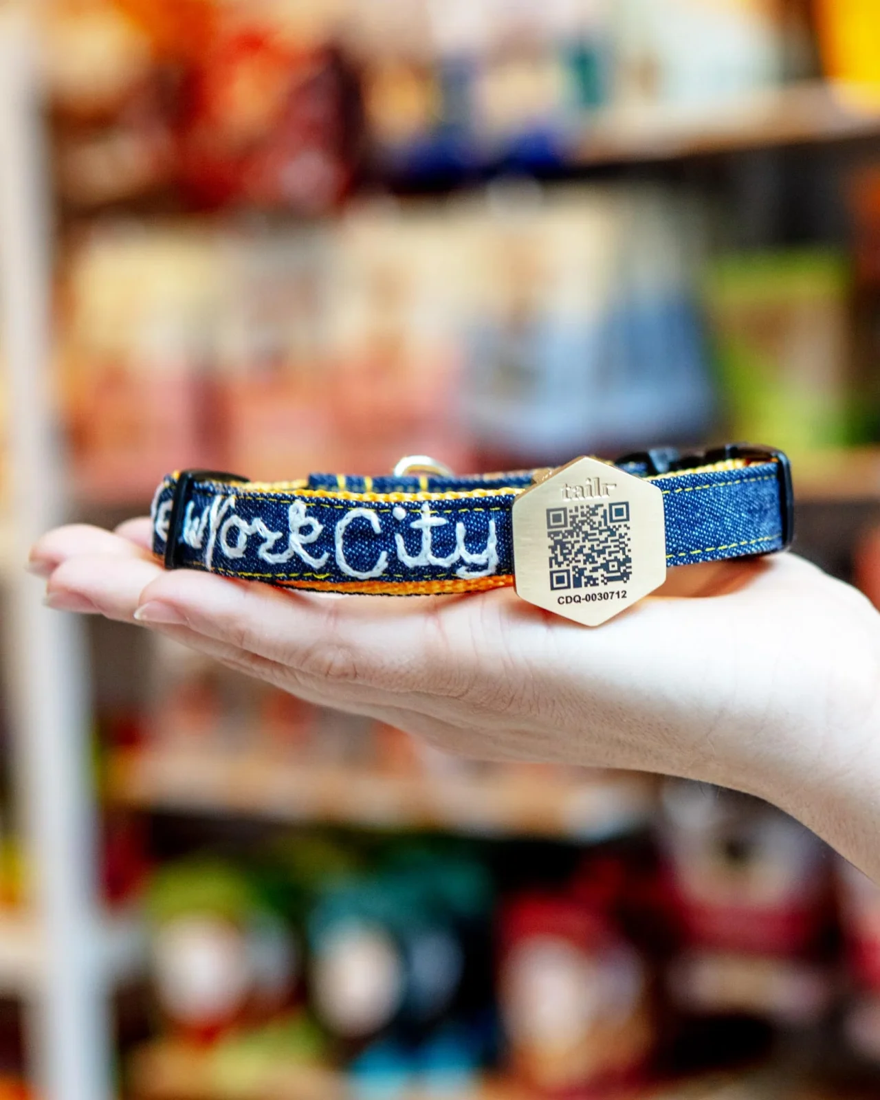Tailr QR ID Tag for Pets (Slide Tag)