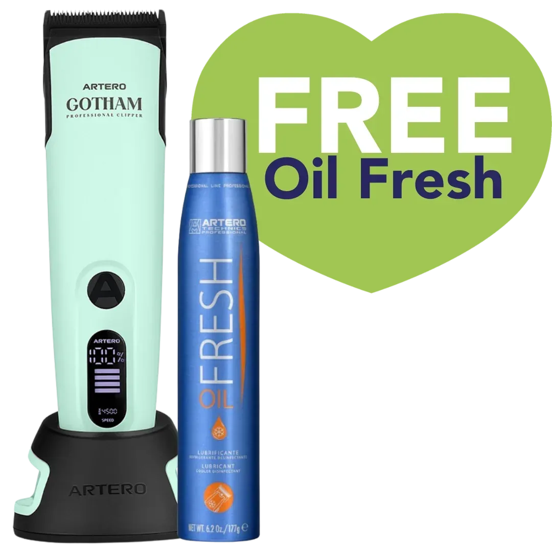 Gotham Clipper Green with Free Oil Fresh by Artero