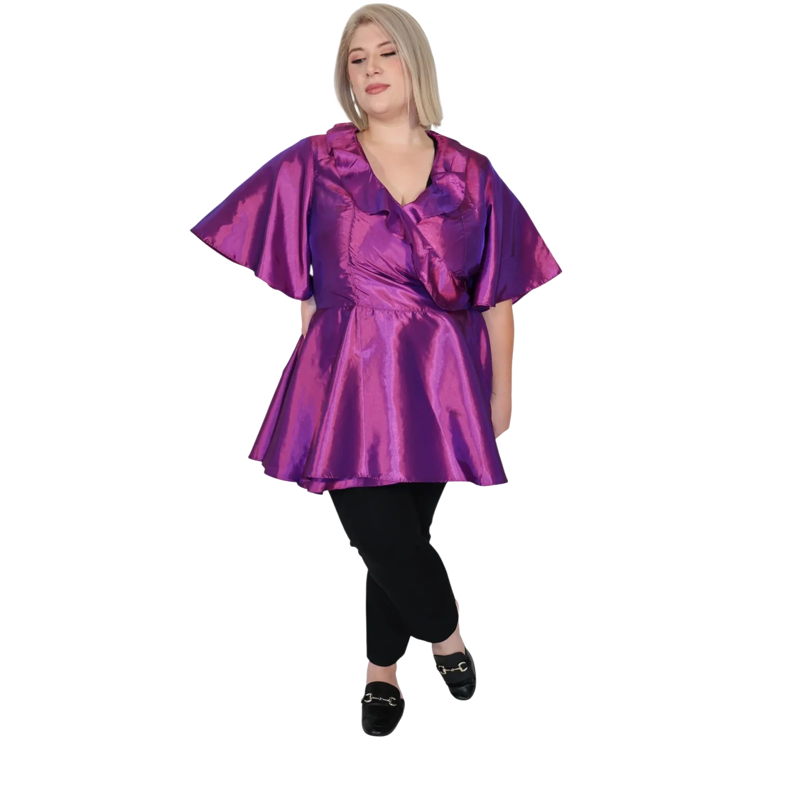 Orchid Style Smocks Plus Size Violet by LaFursion