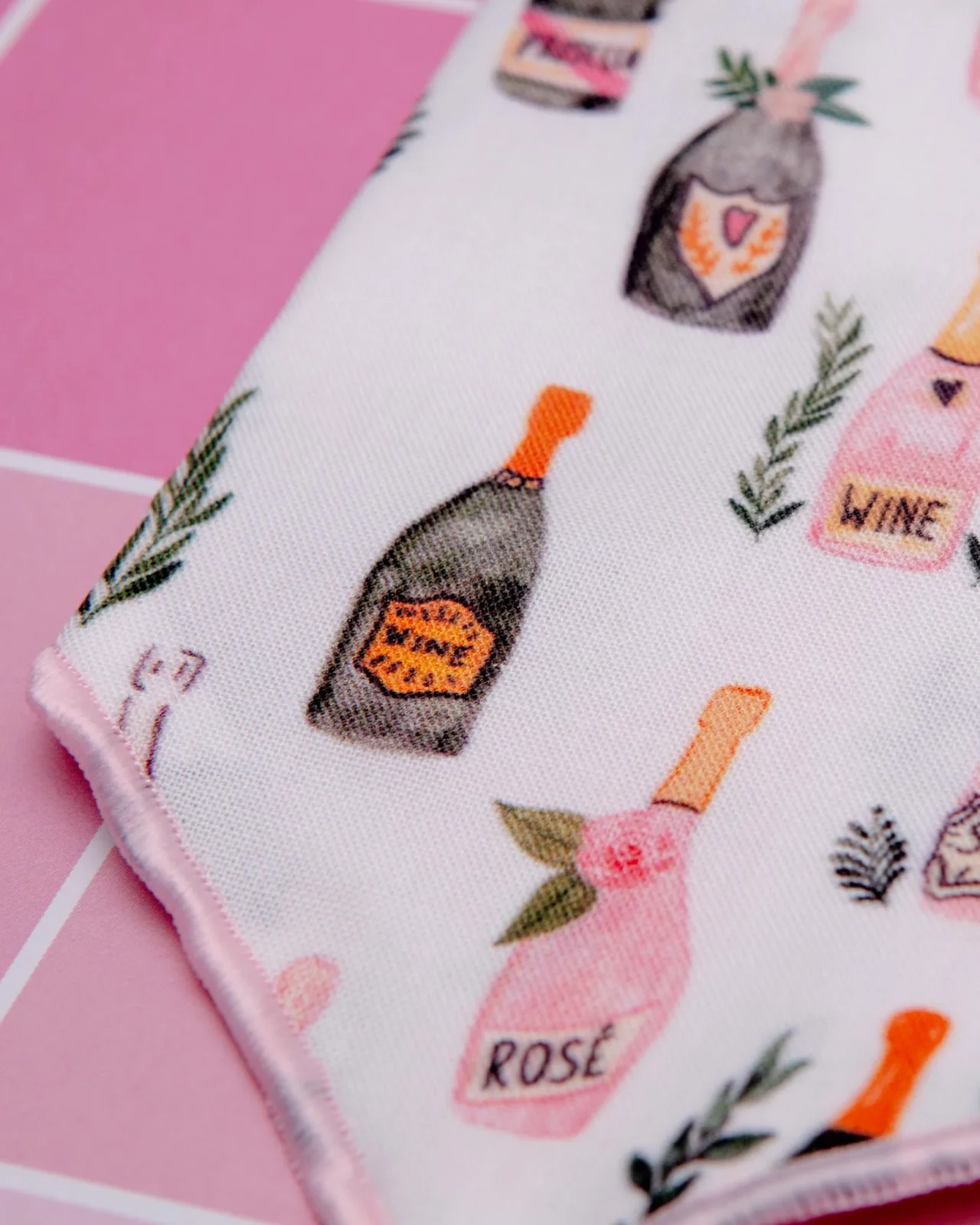 Champagne Bubbly Dog Bandana(Made in the USA) - Image 2