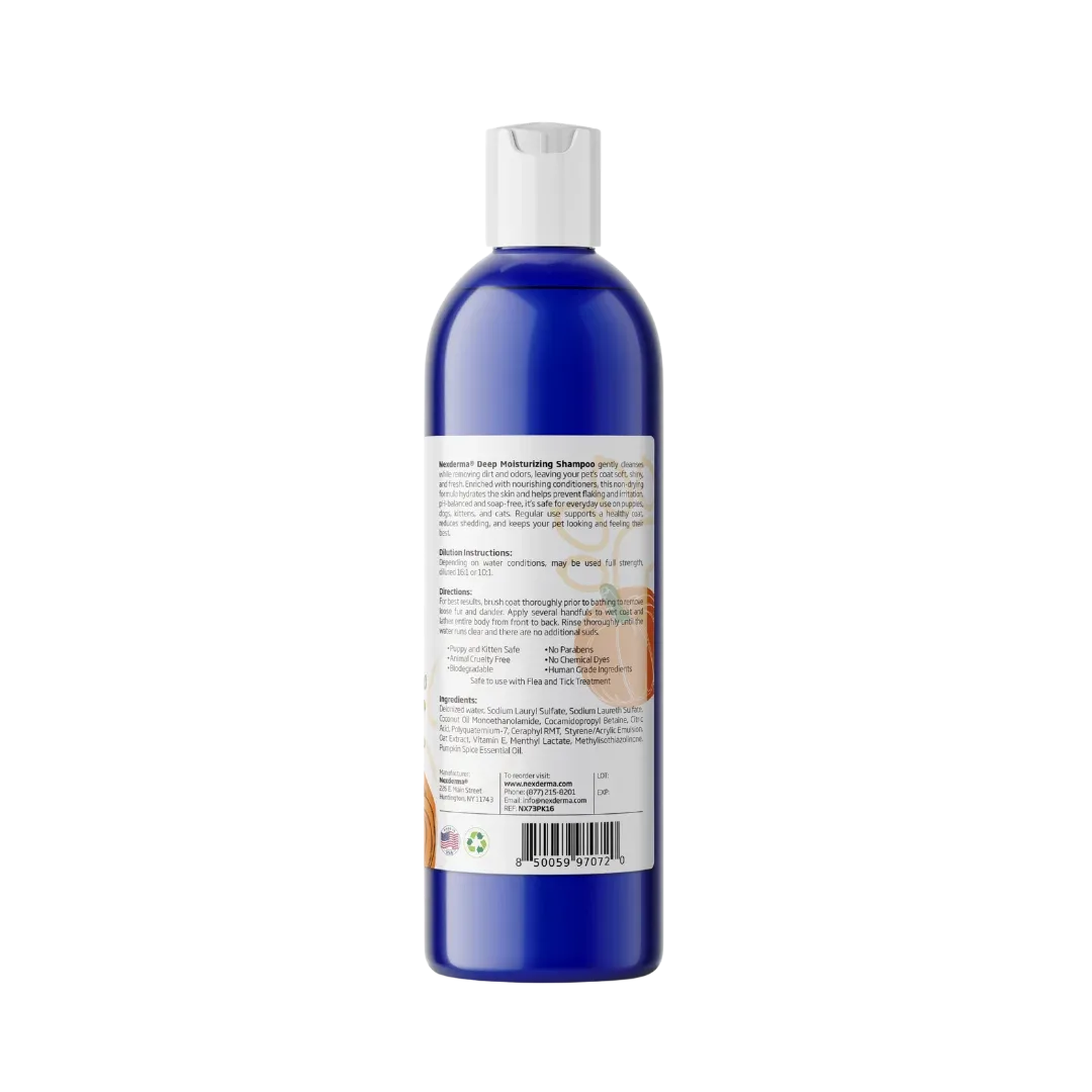 Limited Edition Pumpkin Spice Deep Moisturizing Shampoo 16oz by Nexderma - Image 2