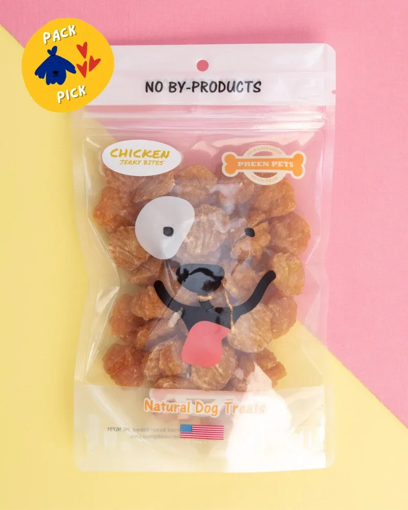 Chicken Jerky Bite Treats for Dogs (Made in the USA)