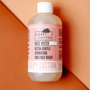 Gentle Hydrating Dog Face Wash with Rose Water <>