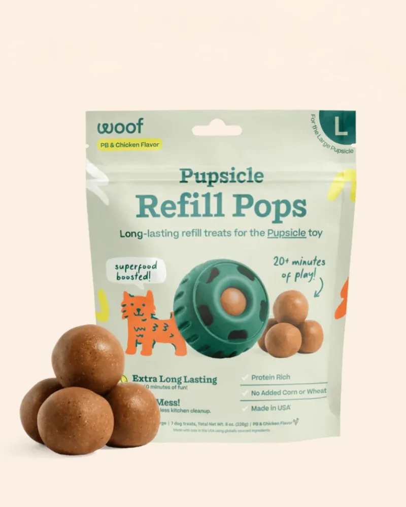 Long Lasting Pupsicle Refill Pops (Made in the USA)