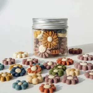 Goat Milk Blossom Bites Dog and Cat Treats