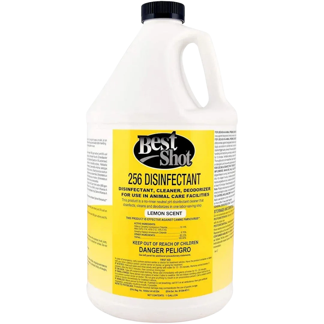 Lemon 256 Disinfectant 1Gallon by Best Shot