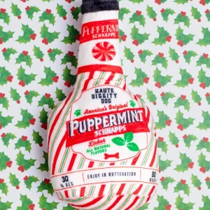 Puppermint Schnapps Squeaky Plush Dog Toy