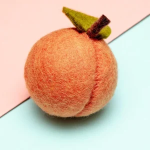 Doggy Wool Felt Peach