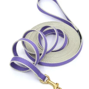 Color Market Dog Training Leash in Lavender (Made in the USA)