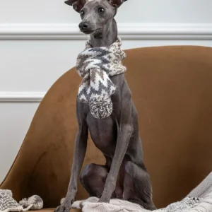Wooly Winter Alpaca Dog Scarf