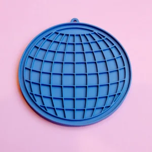 Disco Ball Dog Lick Mat