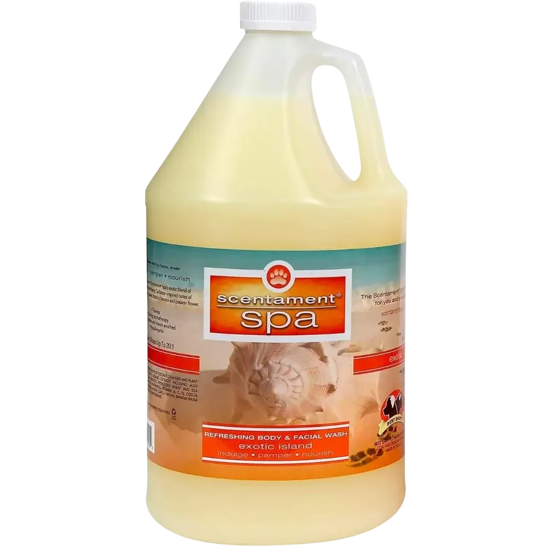 Exotic Island Shampoo 1Gallon Scentament Spa by Best Shot