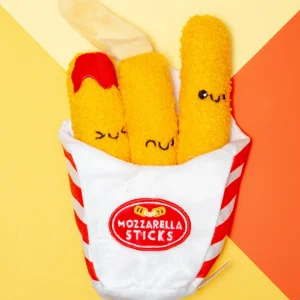 Mozzarella Sticks Crinkle Interactive Dog Toy