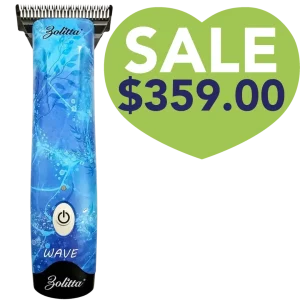Wave Lithium-Ion Two-Speed Cordless Clipper with 30W Blade by Zolitta