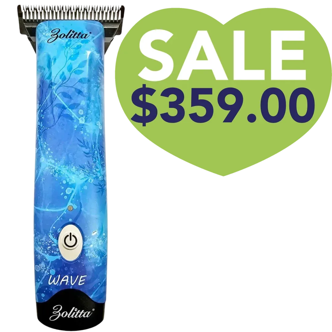 Wave Lithium-Ion Two-Speed Cordless Clipper with 30W Blade by Zolitta