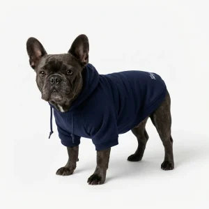 Signature Dog Hoodies - Navy Blue
