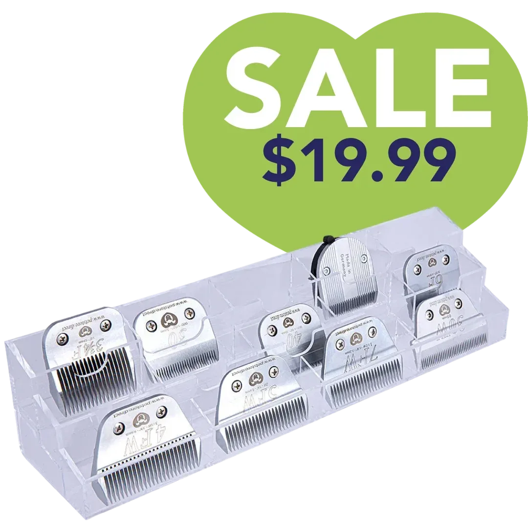 Acrylic Regular and Wide Blade Holder by PetStore.Direct