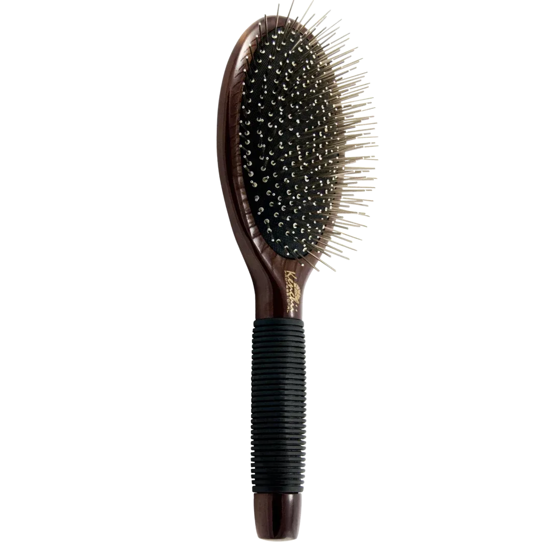 Large Metal Pin Oval Brush by Kenchii