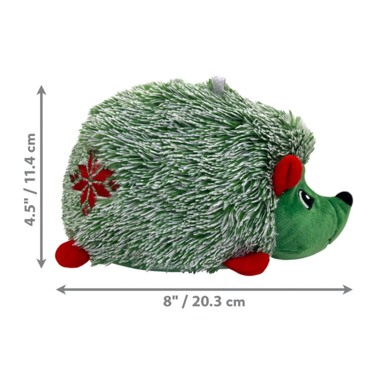 KONG Holiday Comforts Hedgehug Dog Toy Medium - Image 2