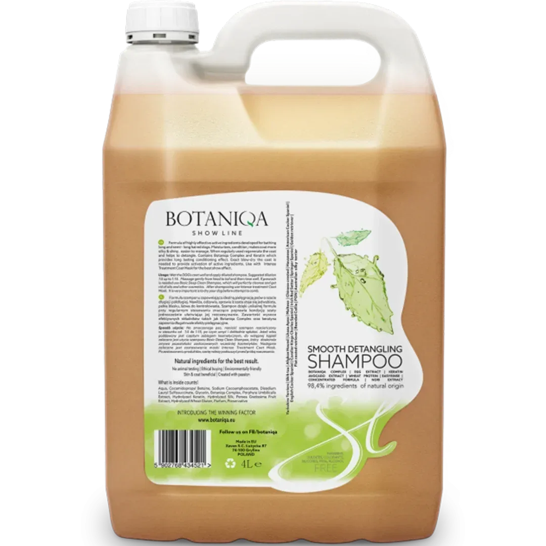 Smooth Detangling Shampoo Gallon by Botaniqa