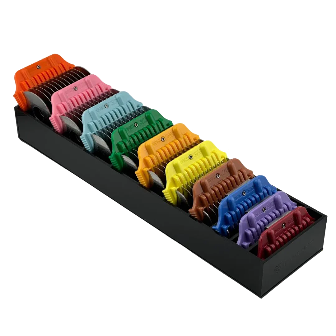 Wide 10 Blades/Combs Guard Holder Black by PetStore.Direct - Image 2
